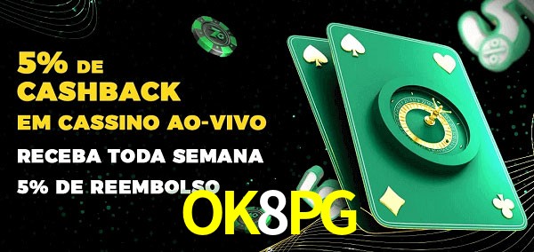 Promoções do cassino ao Vivo OK8PG